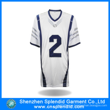 Garment Ice Hockey Shirt White Soccer Jersey with High Quality